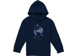 Star Wars - Felpa Con Cappuccio "Death Star Defenders"" Per Bambini TV24491 (116) (Navy)"