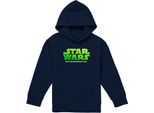 Star Wars - Felpa Con Cappuccio Per Bambini TV24507 (128) (Marina)