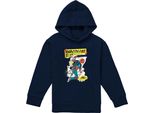 Spider-Man - Felpa Con Cappuccio Per Bambini, Pullover TV24655 (152-158) (Navy)