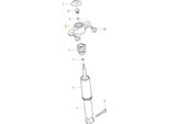 Volvo V60 V60 Cc S60 Ammortizzatore Posteriore Supporto Superiore Oe 31658021