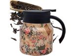 Teiera Isolata - Teiera Isolata Vintage Da 800 Ml, Pentola Per Acqua Calda, Caffettiera Sottovuoto, Teiera Con Infusore Integrato, Caffettiera Con Filtro, Elegante Teiera Isolata Per Uso Domestico