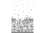 Tovaglia Di Carta Argentata Per Comunione 120X180Cm