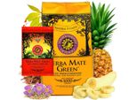 Tè Yerba Mate Temperamento Verde Intenso 1Kg - Tè Mate Alle Erbe Del Brasile - Tè Mate Dalle Foglie Di Mate - Tè Mate Yebra Con Guaranà 50G