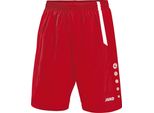 Jako Pantaloni Sportivi Unisex Torino, Colore:Rosso Sport/Bianco, Taglia:L