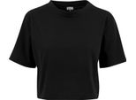 Urban Classics Donna - Top Corto Oversize Schwarz - S