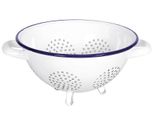KrüGer 522-2/B Scolapasta Husum, Smalto, 22 Cm, Bianco