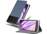 Cadorabo Custodia Per Samsung Galaxy Xcover 3 Custodia Protettiva In Blu Custodia Per Cellulare Custodia A Libro Cover