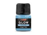Pentart Vernice Acrilica Glow In The Dark Blu 30 Ml