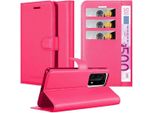 Cadorabo Custodia Per Huawei P40 Pro / P40 Pro+ Custodia Protettiva In Rosa Custodia Per Cellulare Cover Chiusura Magnetica