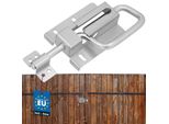 Kotarbau® Bullone Per Porta 120 / 12 Mm Bullone Per Porta Bullone Per Porta Sezionale Bullone A Molla Bullone Di Scorrimento Bullone Per Serratura Porta Cursore Per Porta Cursore Per Porta Argento Zincato
