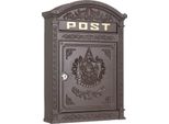 Cassetta Per Le Lettere Cassetta Per Le Lettere Inglese Per Montaggio A Parete Marrone Stile Antico Nostalgico