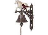Moritz Campana Da Muro In Ghisa Stampo Cavallo Puledro Campana Da Fattoria Campana Da Porta Altezza 36 Cm Campana Da Casa Campana Stile Country
