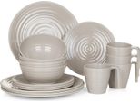 Set Di Stoviglie Da Campeggio In Melamina Per 4 Persone Coffee Design 16 Pezzi Stoviglie Da Picnic Bbq