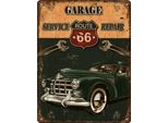 Moritz Retro Segno Decorativo Di Latta Garage Route 66 Officina Idea Regalo In Metallo Design Vintage Per La Decorazione