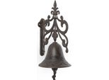 Moritz Campanello Da Porta Campana Decorata Con Ornamenti Campana Da Muro Decorazione Giardino Ghisa Rustico Antico Design Stile Campana Retrò