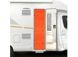 Tenda In Ciniglia Moritz 56 X 185 Cm Arancione Per Porte, Come Zanzariera Per Il Campeggio E La Roulotte