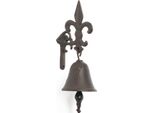 Moritz Campanello Porta Campana Lancia Picca Campana Da Muro Decorazione Giardino Ghisa Rustico Antico Design Stile Retro Campana