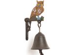 Moritz Campanello Della Porta Campana Gufo Aquila Uccello Su Parete Campana Da Giardino Decorazione In Ghisa Rustico Antico Design Stile Retrò Campana