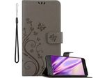 Cadorabo Cover Per Huawei P9 Lite 2016 / G9 Lite Cover Protettiva In Grigio Cover Protettiva Custodia Telefono Cellulare Custodia Fiori Custodia Fiore