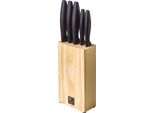 Ceppo Di Coltelli In Legno Richardson Sheffield Con 5 Coltelli