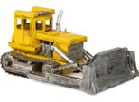 Moritz Decorazione Di Latta Veicolo Da Costruzione Bulldozer Giallo Decorazione Di Latta Modello Di Auto Modello Retrò Da Collezione Decorazione Vintage Nostalgia Stile Antico