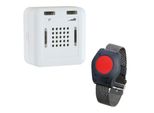 Eldat RS10E Chiamata Di Emergenza A Domicilio Con Braccialetto Di Emergenza Impermeabile Per L'assistenza Domiciliare, Sistema Di Chiamata Di Emergenza Wireless Con Braccialetto Di Emergenza, Pulsante Di Chiamata Di Emergenza Per Anziani