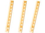 Inf Illuminazione Per Mobili / Illuminazione Per Bancone, Striscia Luminosa A Led Con Sensore Di Movimento, Confezione Da 3 Bianco Caldo