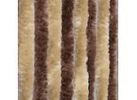 Tenda In Ciniglia Moritz 100 X 230 Cm Marrone Beige Tenda Per Porta Come Zanzariera Per Campeggio Roulotte