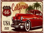Moritz Cartello Decorativo In Latta California Route 66 California Cartello In Metallo Dal Design Retro Vintage Per Decorazione Da Parete