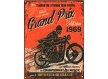 Moritz Cartello Decorativo In Latta Motorsport Grand Prix 1969 Cartello In Metallo Design Retro Vintage Per Decorazione Decorazione Murale