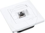 Solarix ZáSuvka Solarix CAT5E Stp 1 X RJ45 Pod OmíTku BíLá