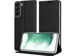 Cadorabo Custodia Per Cellulare Per Samsung Galaxy S22 Plus Custodia Protettiva In Nero Cover Etui Book Case Booklet