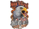 Moritz Segno Di Latta Born To Be Free Route 66 Biker 50 X 59 Vintage Retrò Nostalgia Decorazione In Metallo