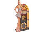 Insegna Di Latta Moritz Rock & Roll Jukebox 36 X 60 Vintage Retro Nostalgia Decorazione In Metallo