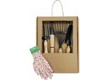 Set Di Attrezzi Da Giardino 4 Pezzi + Regalo