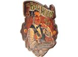Moritz Insegna Di Latta Bar Room Whiskey Cognac 46 X 53 Vintage Retrò Nostalgia Decorazione In Metallo