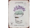 Insegna Di Latta Moritz 25 X 33 Cm Lavande Herbes De Provence Insegna Di Metallo Deco Retro Vintage Detti Divertenti