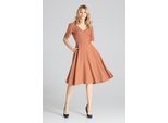 Figl Abito Midi Donna Launna Marrone Xl