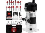 Pantografo Per Legno Delphi Pantografo Elettrico Portatile Per Legno Con Alloggiamento - 12 Set Di Accessori 800 W 330 000 R/Min 6,35 Mm - Pantografo Per Legno Edge