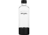 Spinel Soda Water Bottle Bubbleon 1L Nero Senza Bpa Accessori Per Gorgogliatori