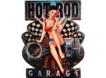 Insegna Di Latta Moritz 33 X 40 Cm Hot Rod Top Hat Rockabilly Donna Garage Decorazione Insegna In Metallo Retro Vintage Detti Divertenti