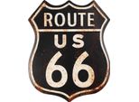 Cartello Di Latta Moritz 40 X 50 Cm Route 66 Us Road Sign Nero Cartello Decorativo In Metallo Retro Vintage Detti Divertenti