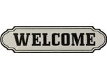 Cartello Di Latta Moritz 81 X 20 Cm Home Welcome Welcome Home Decorazione In Metallo Cartello Retro Vintage Detti Divertenti