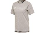 Hummel Hmlzenia Maglietta A Maniche Corte Da Donna Grigio Melange S