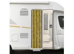 Tenda In Ciniglia Moritz 56 X 185 Cm Nero Giallo Tenda Per Porta Come Zanzariera Zanzariera Per Campeggio Caravan