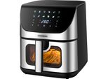 Steinborg Friggitrice Ad Aria Calda 8 Litri 4 In 1 Mini Forno Grigliare Cuocere Disidratare Friggere Friggitrice Ad Aria Calda Friggitrice Senza Olio Friggitrice Ad Aria Forno Ad Aria Calda Grill Ad Aria Calda Friggitrice Disidratare Friggere Patatine Fritte