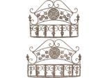Moritz Cesti Da Parete Cesti Per Piante Set Di 2 Cesti Per Piante In Stile Rustico Rosé Stile Shabby Stile Antico