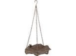 Moritz Bagno Per Uccelli Da Appendere 35 X 58 X 31 Cm In Metallo Marrone Con Catena Bagno Per Uccelli Selvatici Per Giardino Bagno Per Uccelli Dal Design Antico