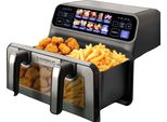 Friggitrice Ad Aria Calda, Doppio Cestello, Touch Control, Forno Da 2200 W, Eu