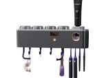 Sterilizzatore Per Spazzolini Da Denti, Tecnologia Uv, Ricaricabile Via Usb, Grigio